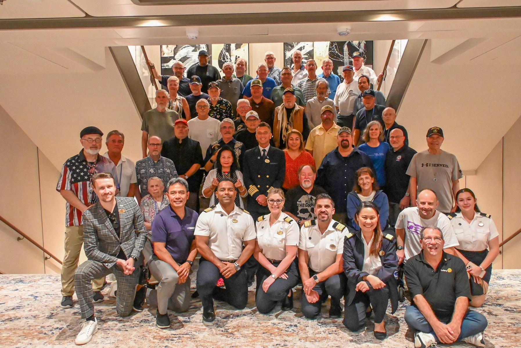 Star Princess Veterans Inaugural Salute With Captain Gennaro Arma